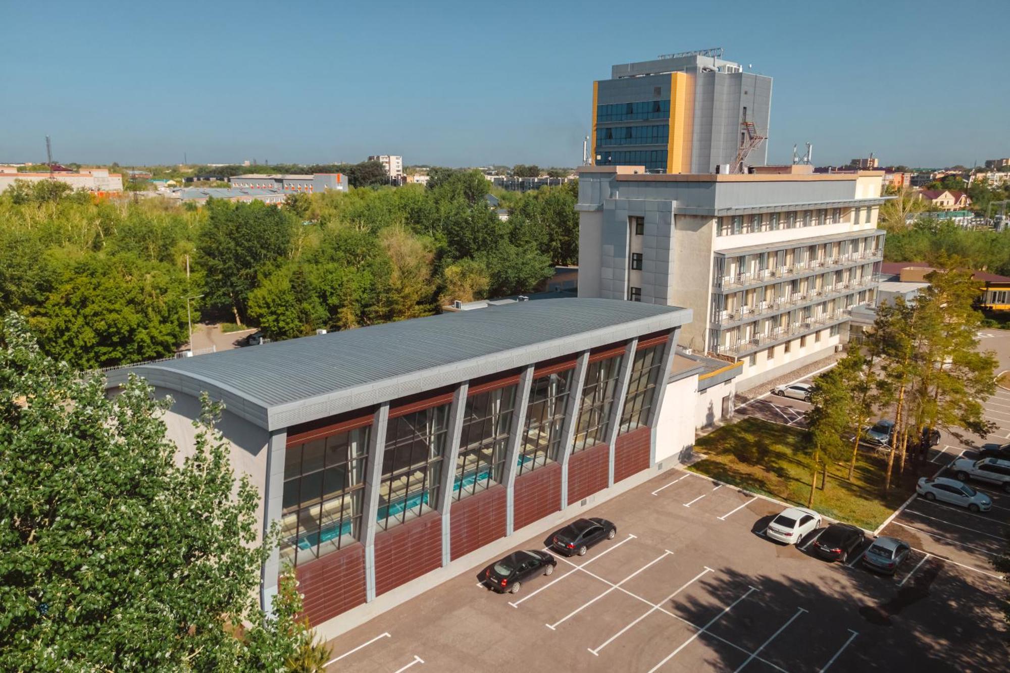 Cosmonaut Hotel Karaganda Exterior photo